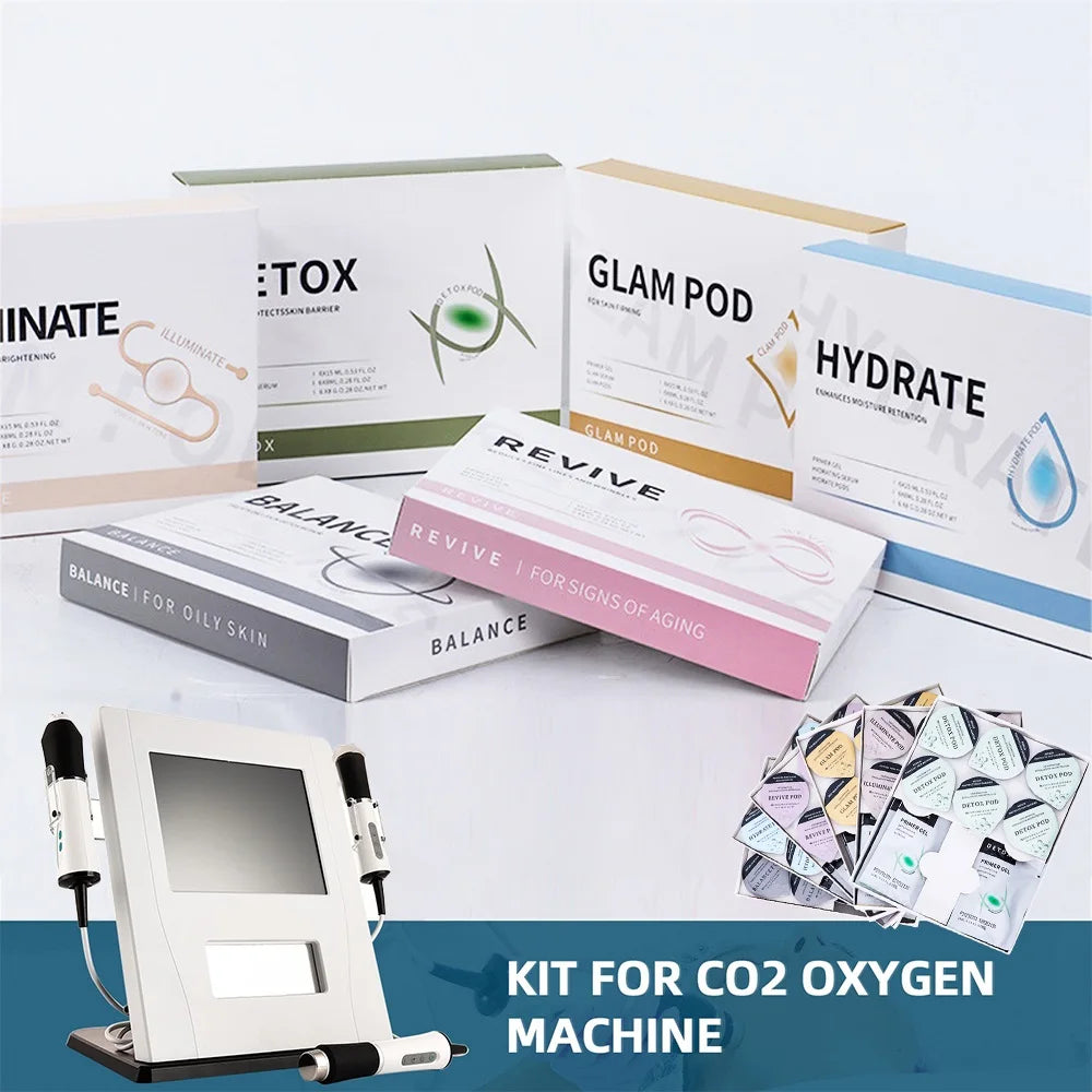 CO2 Oxygen Bubble Machine Serum Pods