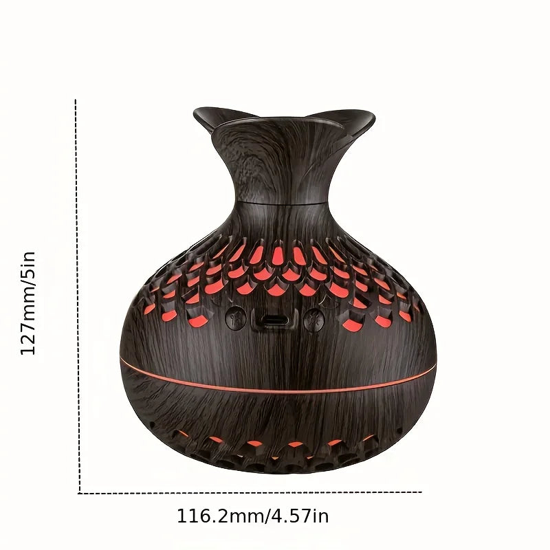 Wooden Vase Oil Diffuser