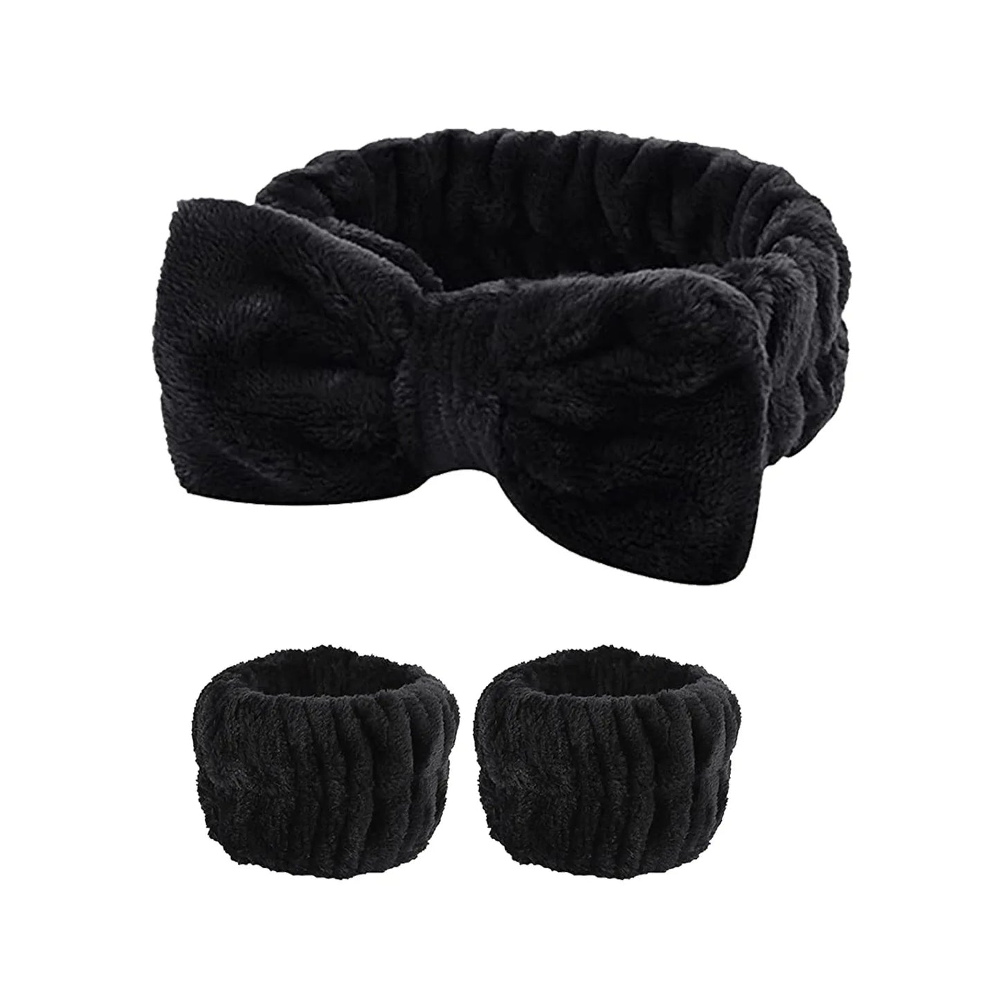 Face Wash Headband and Cuff Bands